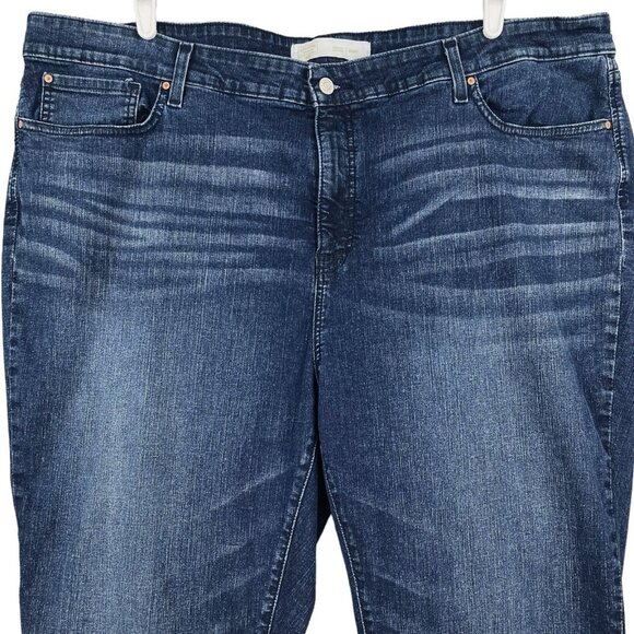 Signature Levi Strauss Women Blue Jeans Sz 26L Shaping Skinny Stretch High Rise - Picture 3 of 11